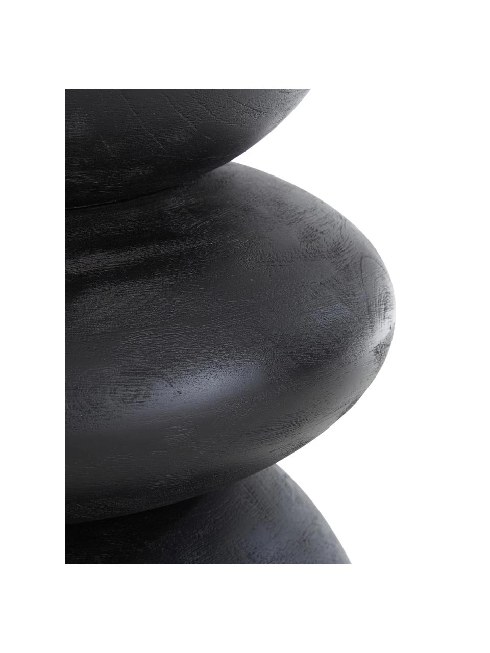 Westwing Collection Beistelltisch Benno aus Mangoholz, Ø 35 x H 50 cm – Bild 6