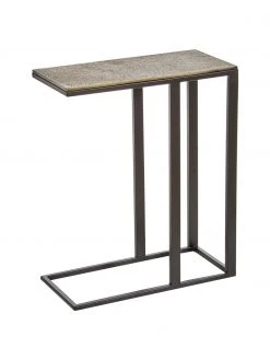 Westwing Collection Beistelltisch Edge im Industrial Design, B 45 x H 62 cm