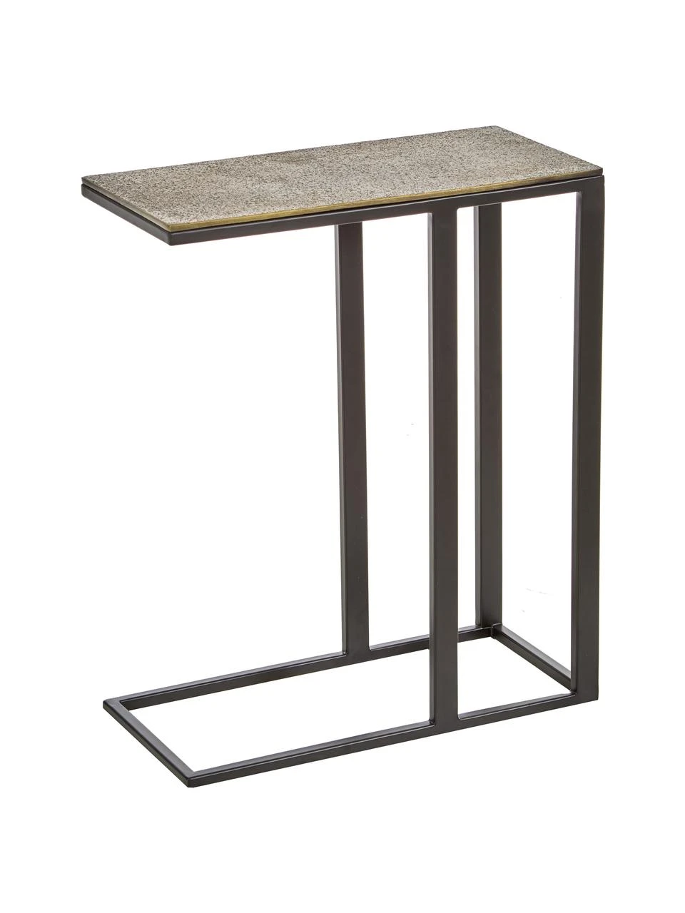 Westwing Collection Beistelltisch Edge im Industrial Design, B 45 x H 62 cm
