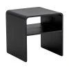 Bloomingville Beistelltisch Hassel aus Akazienholz, schwarz, B 38 x T 38 cm