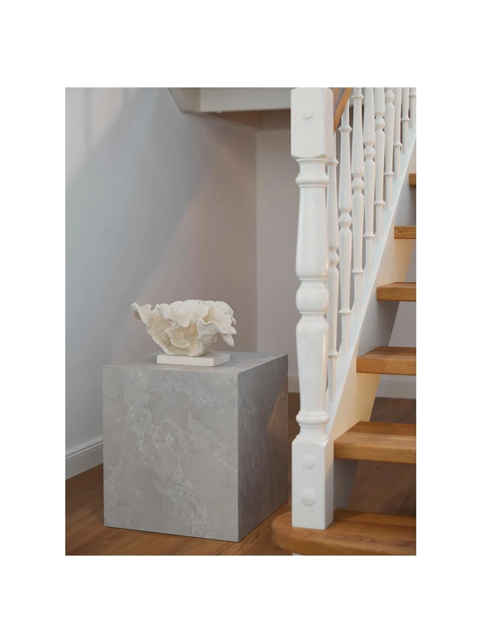 Westwing Collection Beistelltisch Lesley in Betonoptik, B 45 x H 50 cm – Bild 3