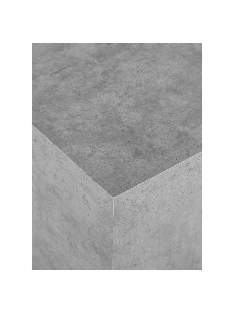 Westwing Collection Beistelltisch Lesley in Betonoptik, B 45 x H 50 cm – Bild 6