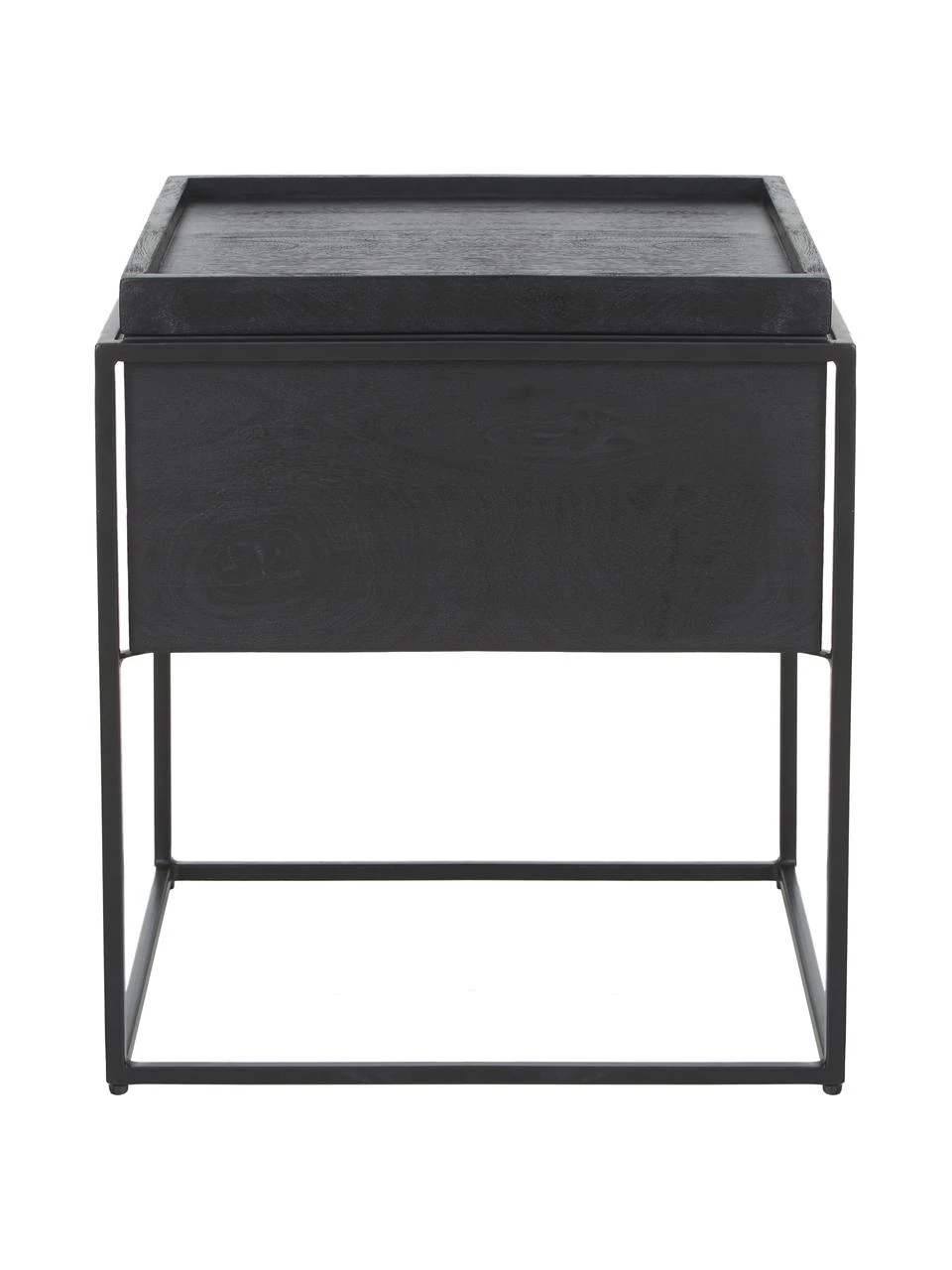 Westwing Collection Beistelltisch Theo mit Stauraum, B 45 x H 50 cm – Bild 4