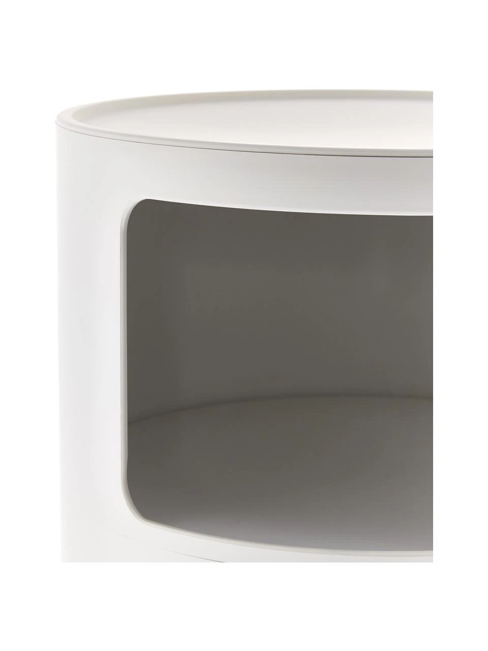 Kartell Design Container Componibili 3 Modules in Cremeweiß, Ø 32 x H 59 cm – Bild 5