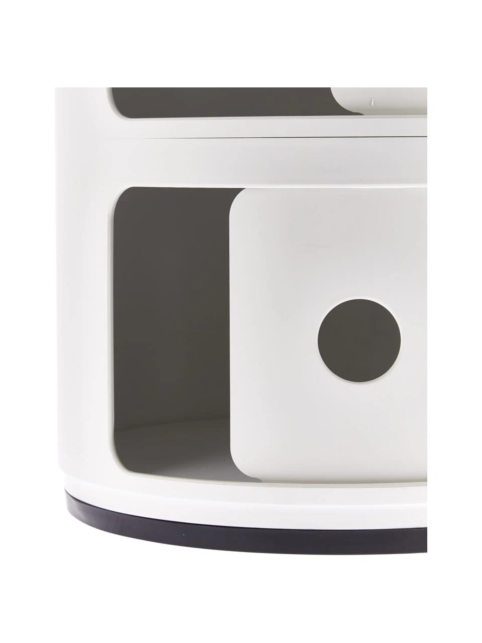 Kartell Design Container Componibili 3 Modules in Cremeweiß, Ø 32 x H 59 cm – Bild 6