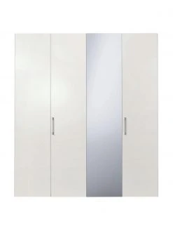 Drehtürenschrank Madison 4-türig mit Spiegeltür, inkl. Montageservice, B 202 x H 230 cm