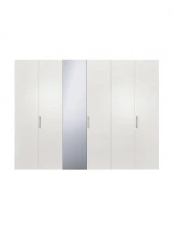 Drehtürenschrank Madison 6-türig mit Spiegeltür, inkl. Montageservice, B 302 x H 230 cm