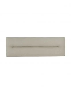 Gepolstertes Kopfteil Sleep in Beige, B 180 x H 60 cm