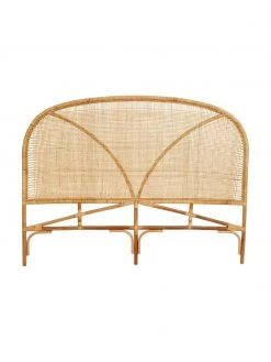 Nordal Handgeflochtenes Rattan Kopfteil Bali, B 180 x H 140 cm