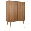 Zuiver Highboard Barbier mit Schiebetür und geriffelter Front, B 100 x H 140 cm