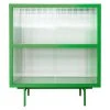 HKliving Highboard Oli mit Glas-Schiebetüren, B 80 x H 89 cm
