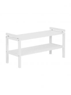 Rowico Holz-Schuhregal Confetti mit 2 Ablageflächen, B 80 x H 40 cm