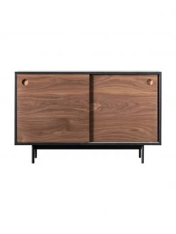 Holz-Sideboard Barbican mit 2 Schiebetüren, B 120 x H 75 cmNur noch 1 Artikel verfügbar