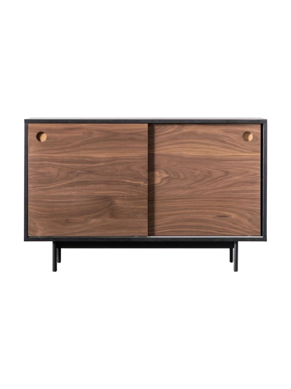 Holz-Sideboard Barbican mit 2 Schiebetüren, B 120 x H 75 cmNur noch 1 Artikel verfügbar