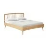 Westwing Collection Holzbett Signe mit Kopfteil, 140 x 200 cm