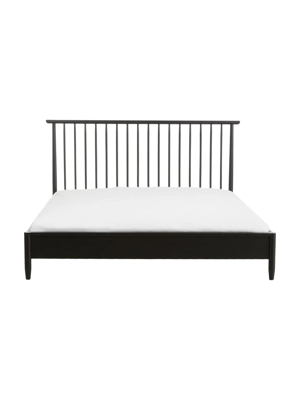 Westwing Collection Holzbett Windsor mit Kopfteil aus massivem Kiefernholz, 160 x 200 cm – Bild 6