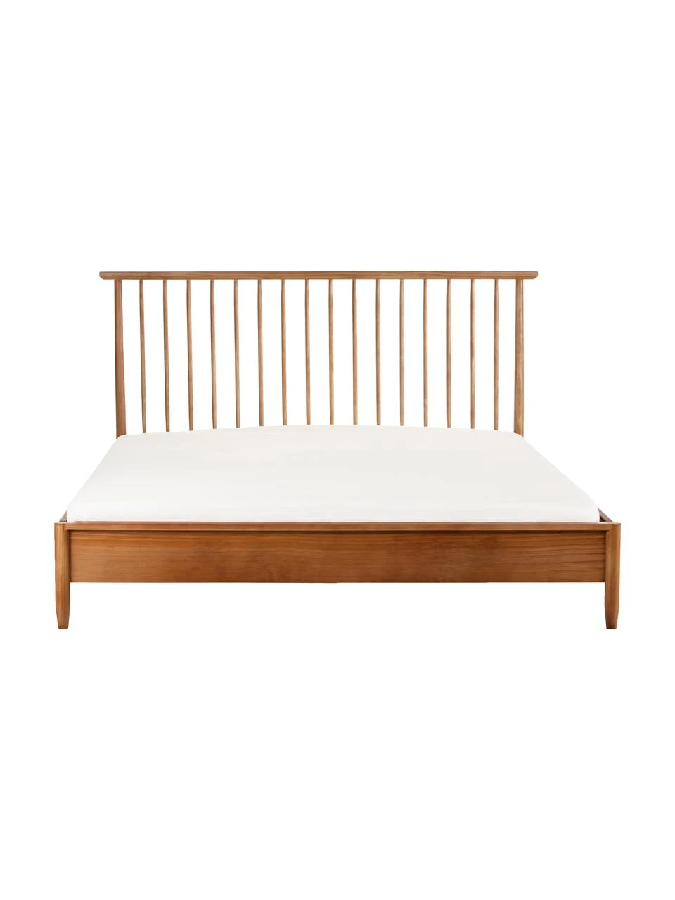 Westwing Collection Holzbett Windsor mit Kopfteil aus massivem Kiefernholz, 140 x 200 cm – Bild 5