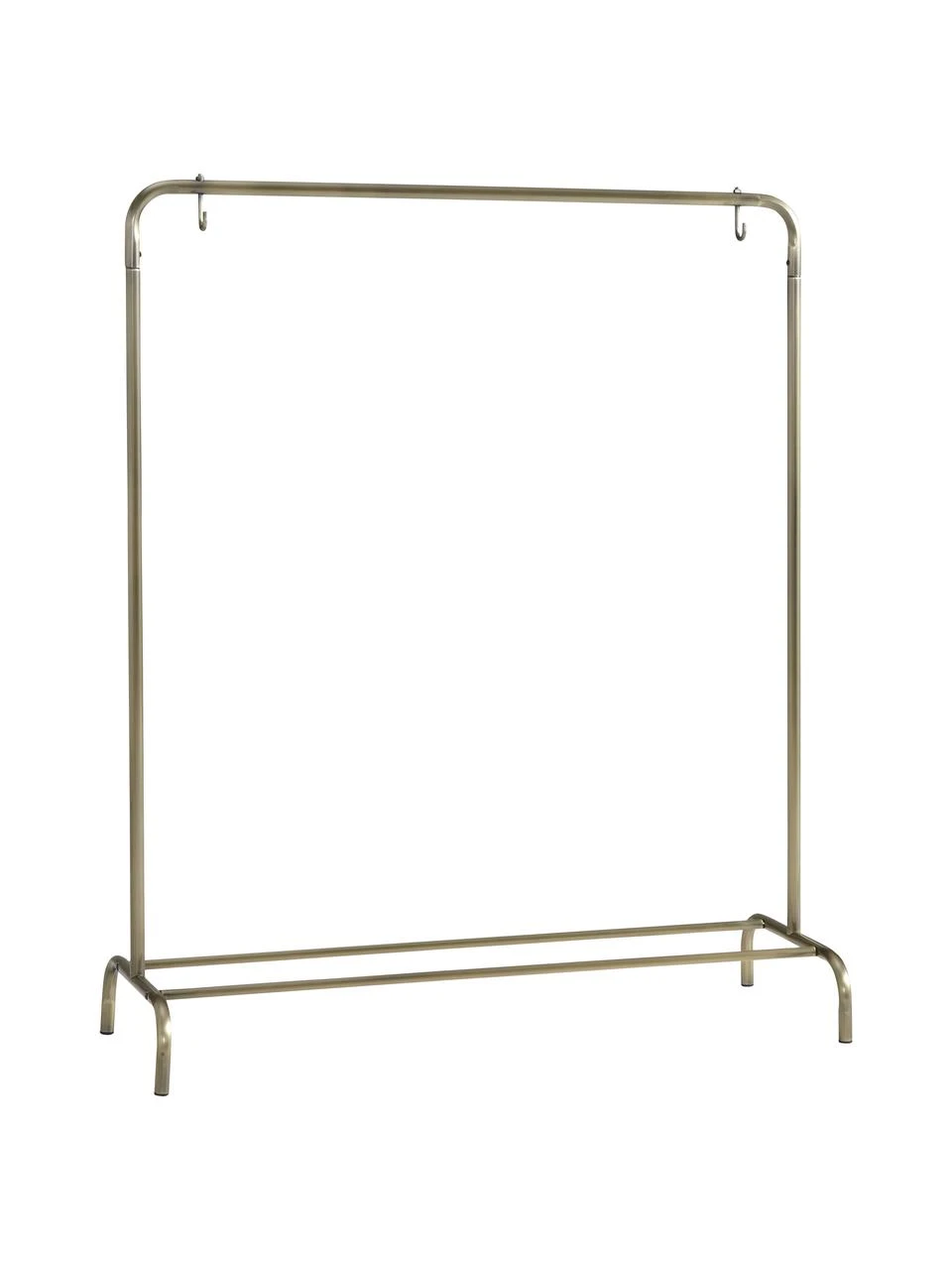 Kleiderständer Industri aus Metall in Goldfarben, B 110 x H 131 cm