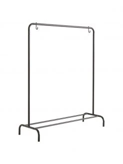 Kleiderständer Industri aus Metall in Schwarz, B 110 x H 131 cm