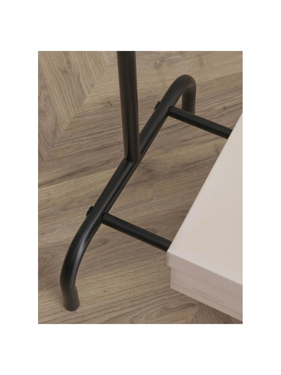 Kleiderständer Industri aus Metall in Schwarz, B 110 x H 131 cm – Bild 4