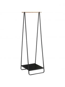 Yamazaki Metall-Kleiderständer Tower in Schwarz, B 52 x H 140 cm