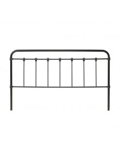 Metall-Kopfteil Industrial in Schwarz, B 189 x H 114 cm