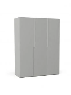 Westwing Collection Modularer Drehtürenschrank Leon in Grau, 150 cm Breite, mehrere Varianten, Basic Interior, Höhe 200 cm