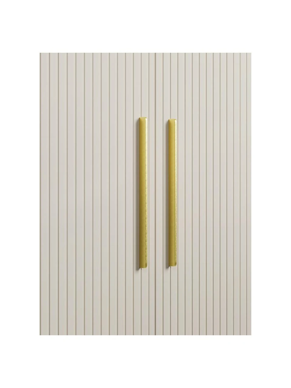 Westwing Collection Modularer Drehtürenschrank Simone in Beige, 300 cm Breite, mehrere Varianten, Basic Interior, Höhe 200 cm – Bild 6