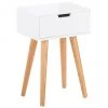 Nachttisch Mitra mit Schublade, B 40 x H 62 cm