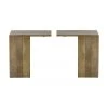 Nachttisch-Set Morning aus Holz, 2-tlg., B 40 x H 42 cm