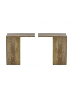 Nachttisch-Set Morning aus Holz, 2-tlg., B 40 x H 42 cm