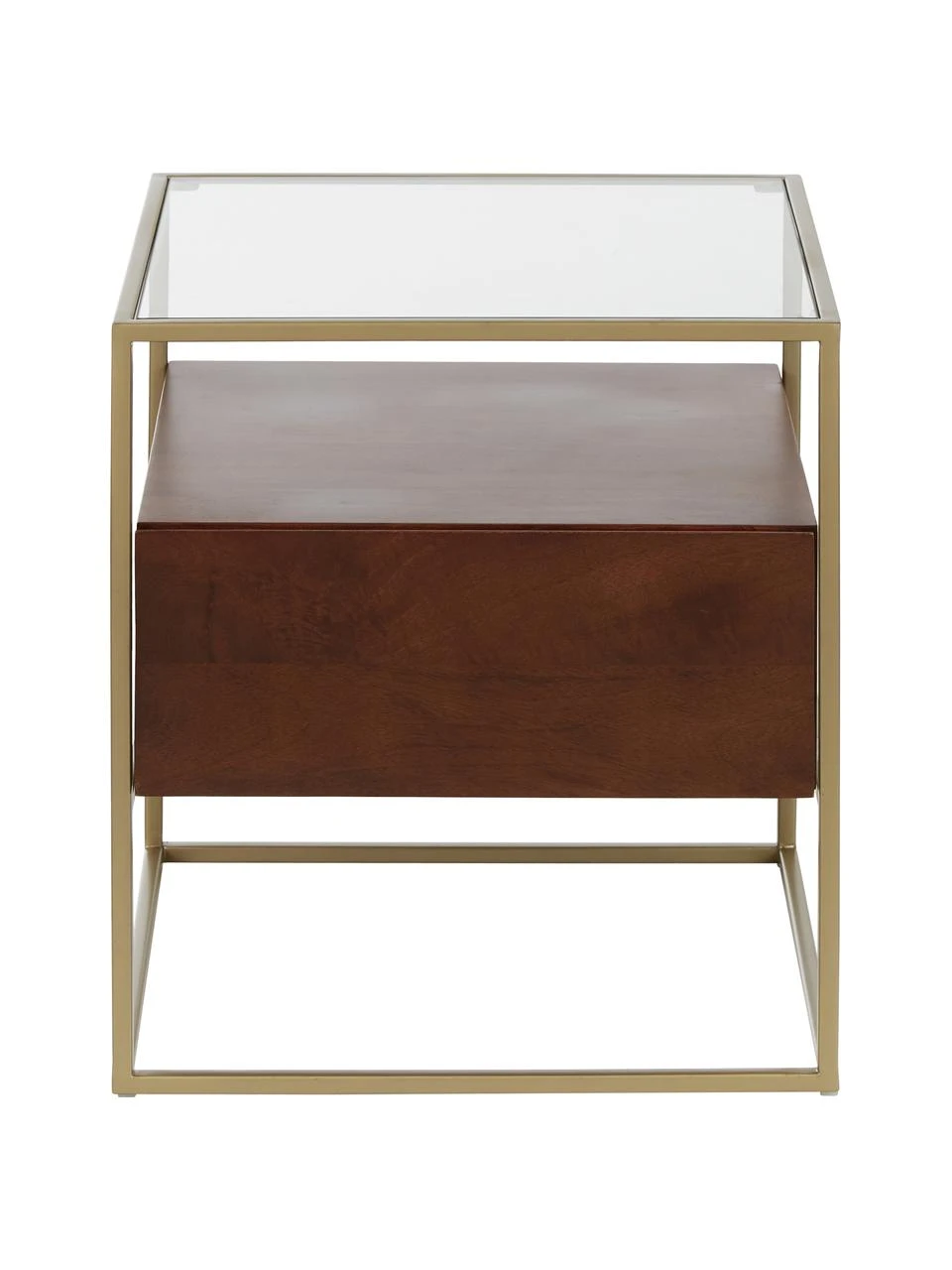 Westwing Collection Nachttisch Theodor mit Schublade, B 45 x H 50 cm – Bild 5