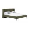 Westwing Collection Polsterbett Dusk in Dunkelgrün, 140 x 200 cm