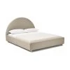 Westwing Collection Polsterbett Ebba in Grau, 140 x 200 cm
