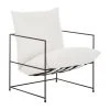 Westwing Collection Polstersessel Wayne mit Metall-Gestell, B 69 x T 74 cm