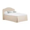 Westwing Collection Premium Boxspringbett Dahlia in Beige, 140 x 200 cm, Härtegrad H2