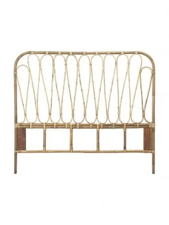 Rattan-Kopfteil Fammy, B 160 x H 138 cm