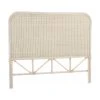 Rattan-Kopfteil Helen in Beige, B 160 x H 137 cm