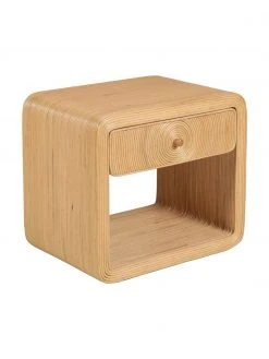 Rattan-Nachttisch Wapa mit Schublade, B 57 x H 52 cm