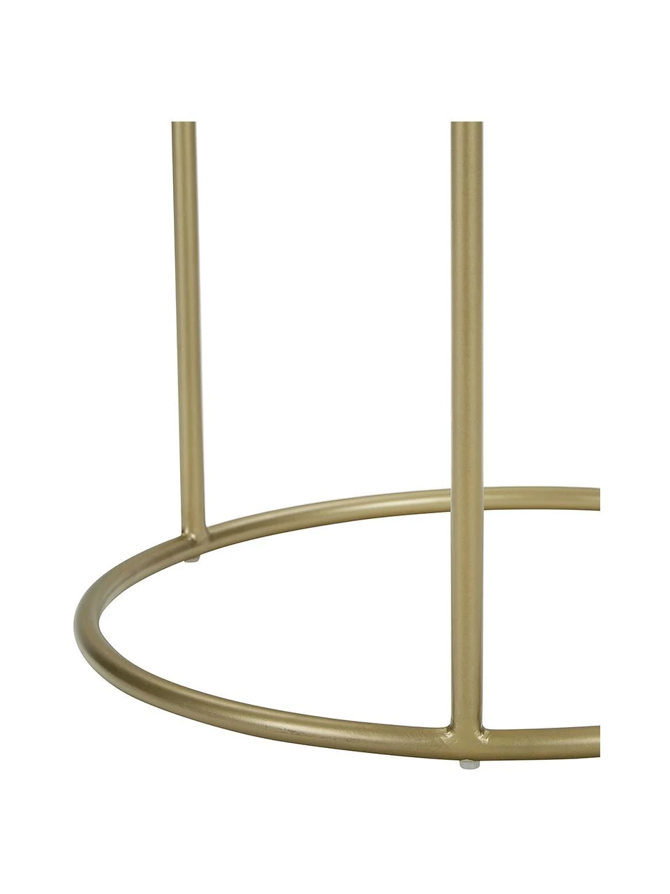 Westwing Collection Runder Marmor-Beistelltisch Ella, Ø 40 x H 50 cm – Bild 6