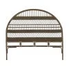 Runder Rattan-Kopfteil Winnie, B 180 x H 160 cm