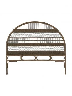 Runder Rattan-Kopfteil Winnie, B 180 x H 160 cm