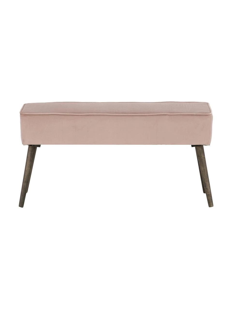 Samt-Polsterbank Popy, B 100 x H 50 cm – Bild 3