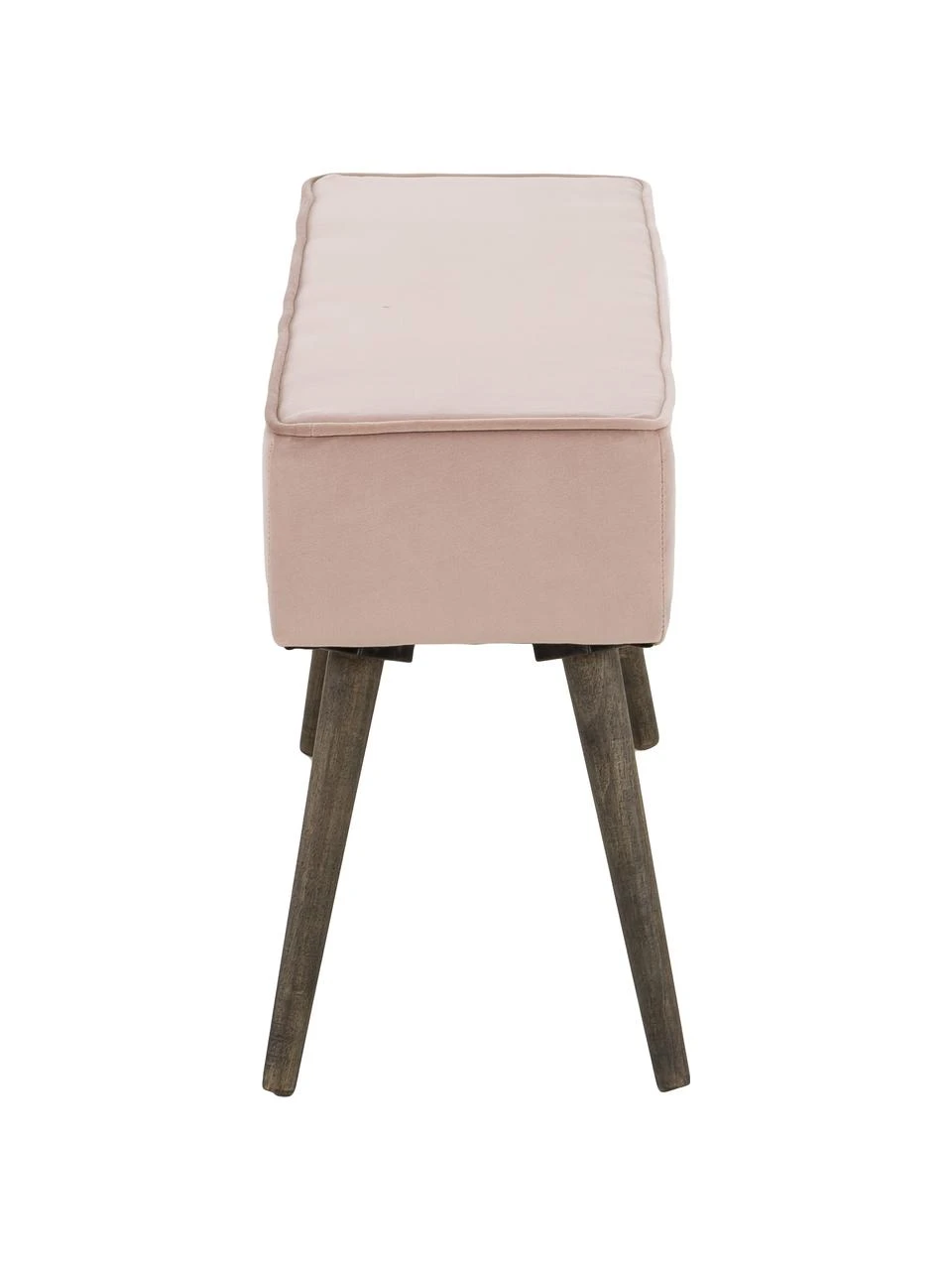 Samt-Polsterbank Popy, B 100 x H 50 cm – Bild 4