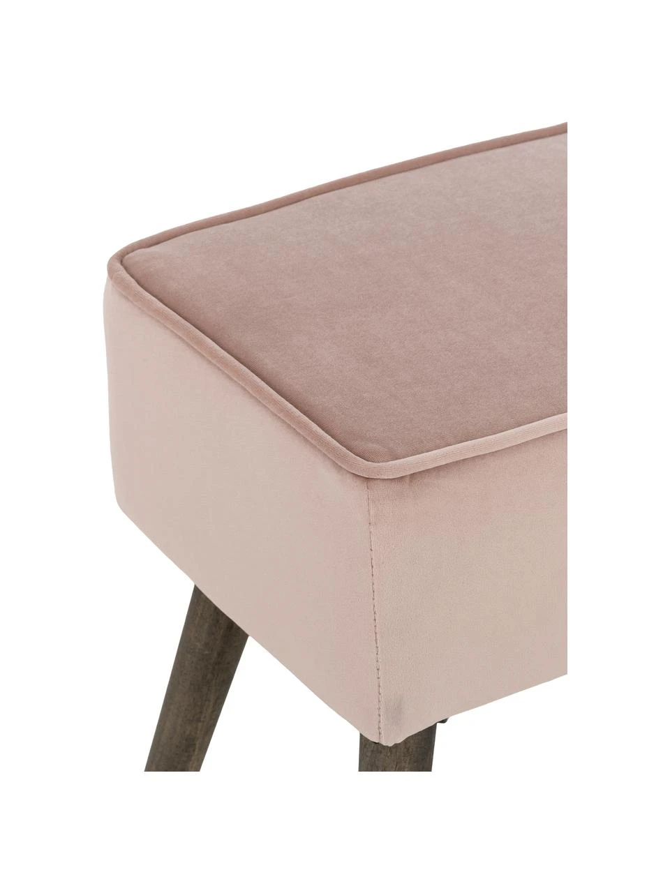 Samt-Polsterbank Popy, B 100 x H 50 cm – Bild 5