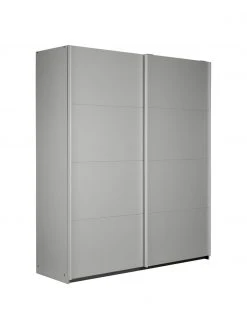 Schwebetürenschrank Mia in Grau, 2-türig, B 180 x H 210 cm