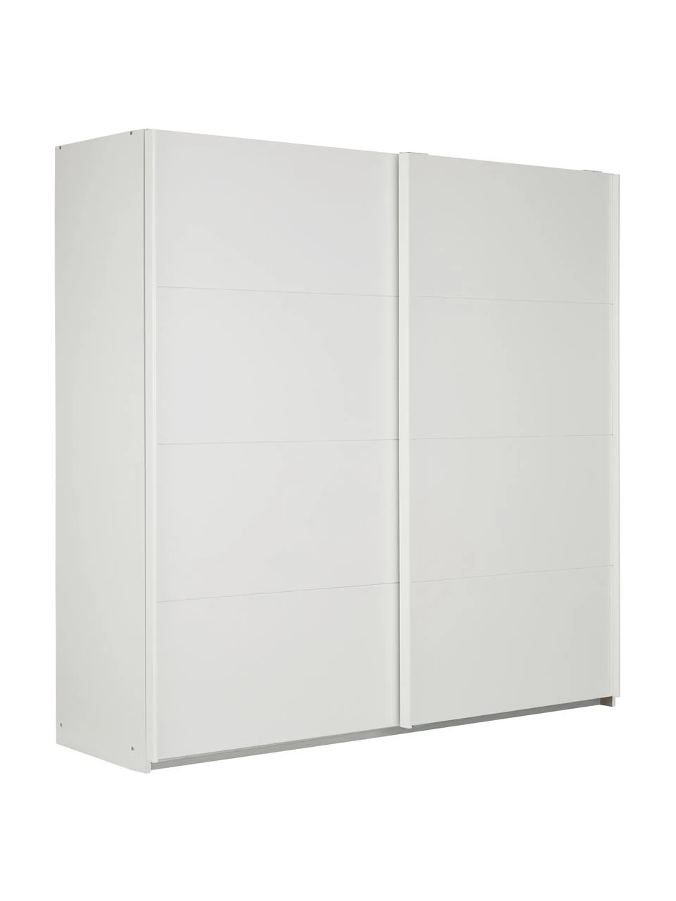 Schwebetürenschrank Mia in Weiß, 2-türig, B 225 x H 210 cm