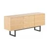 Woodman Sideboard Camden mit T&uuml;ren und Eichenholzfurnier, B 175 x H 75 cm