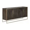 Westwing Collection Sideboard Harry mit Türen aus massivem Mangoholz, B 175 x H 85 cm