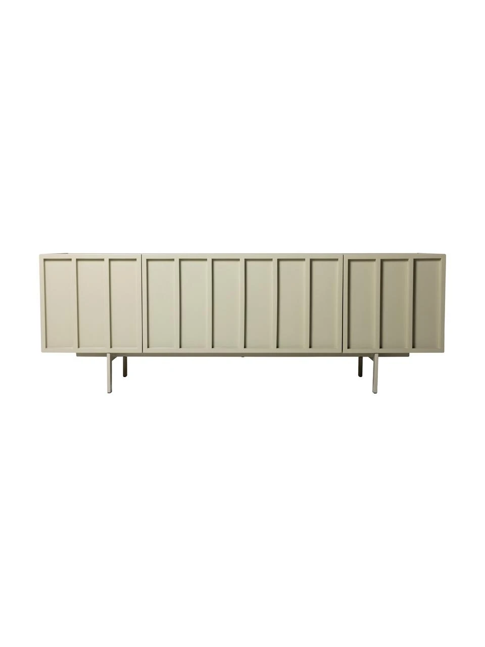 HKliving Sideboard Pebble in Beige, B 160 x H 55 cm – Bild 5